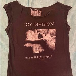 Joy division tshirt goth dark wave